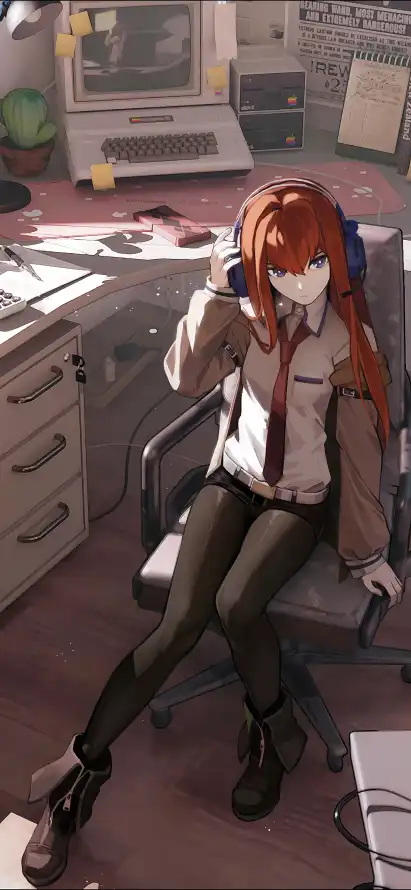 4k书桌壁纸 - 文件 - 校服 - 电脑「哲风壁纸」