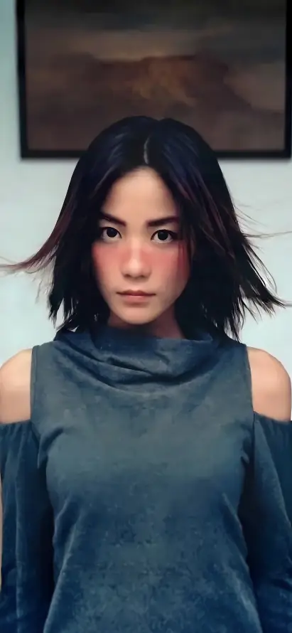 4k港风壁纸 - 王菲 - 复古风格 - 室内背景「哲风壁纸」