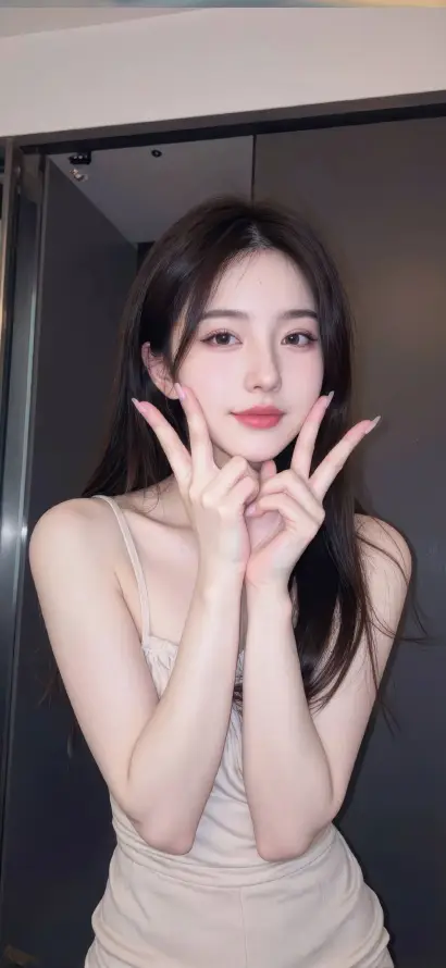 4k室内壁纸 - 手势 - 时尚 - 气质「哲风壁纸」