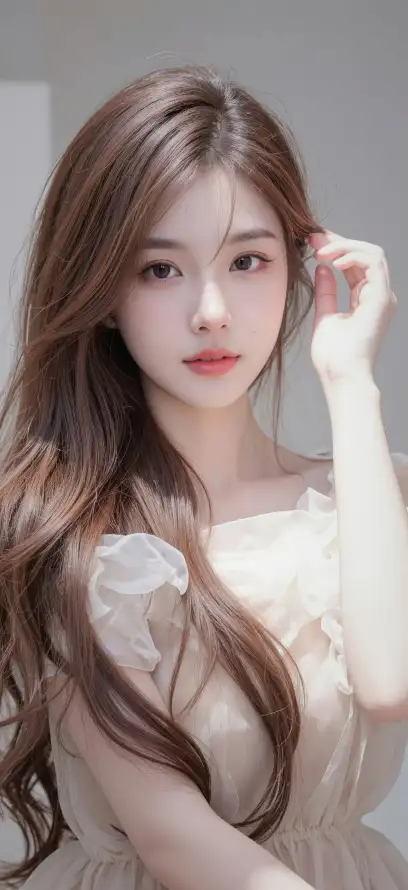 4k优雅壁纸 - 气质 - 温柔 - 红唇「哲风壁纸」