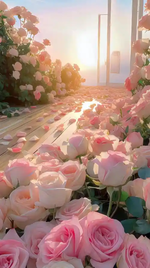 4k光影壁纸 - 好看 - 浪漫 - 清晨「哲风壁纸」