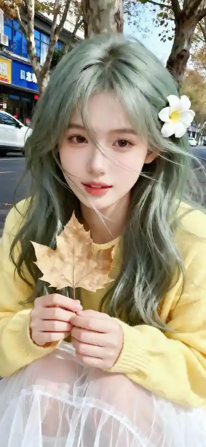 4k街道壁纸 - 户外 - 手机 - 女生「哲风壁纸」