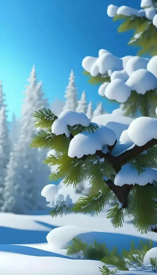 4k冬季壁纸 - 冬日 - 壁纸 - 寒冷「哲风壁纸」