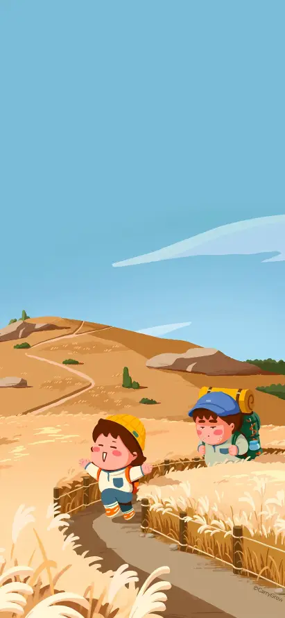 4k丰收壁纸 - 乡村 - 儿童 - 壁纸「哲风壁纸」