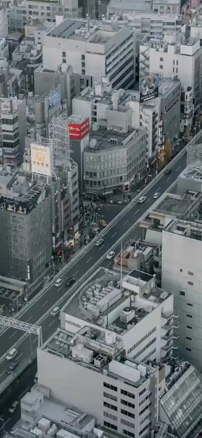 4k俯瞰壁纸 - 城市 - 壁纸 - 建筑「哲风壁纸」