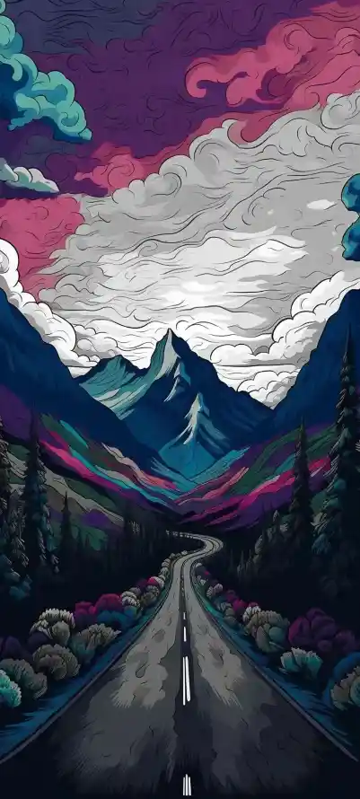 4k云彩壁纸 - 壁纸 - 山峦 - 山脉「哲风壁纸」