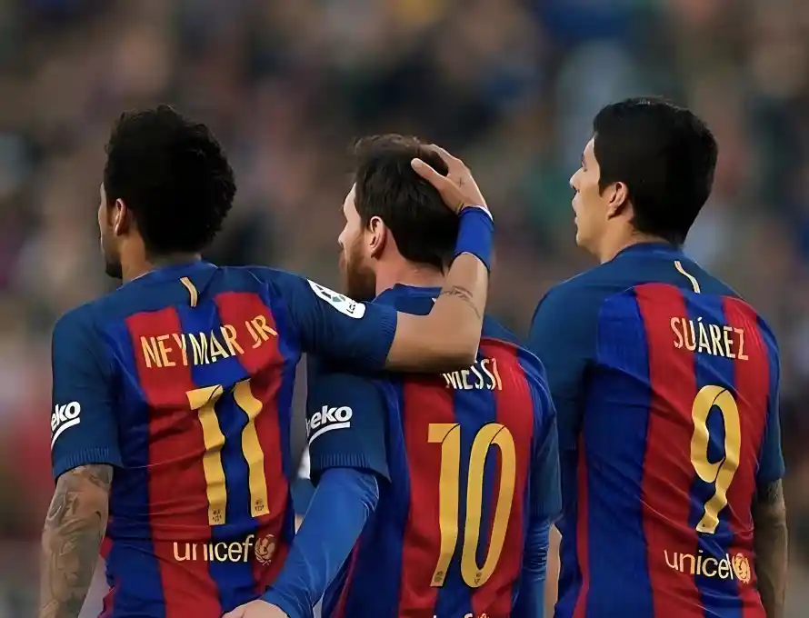 4k庆祝壁纸 - 梅西 - 背影 - 足球「哲风壁纸」