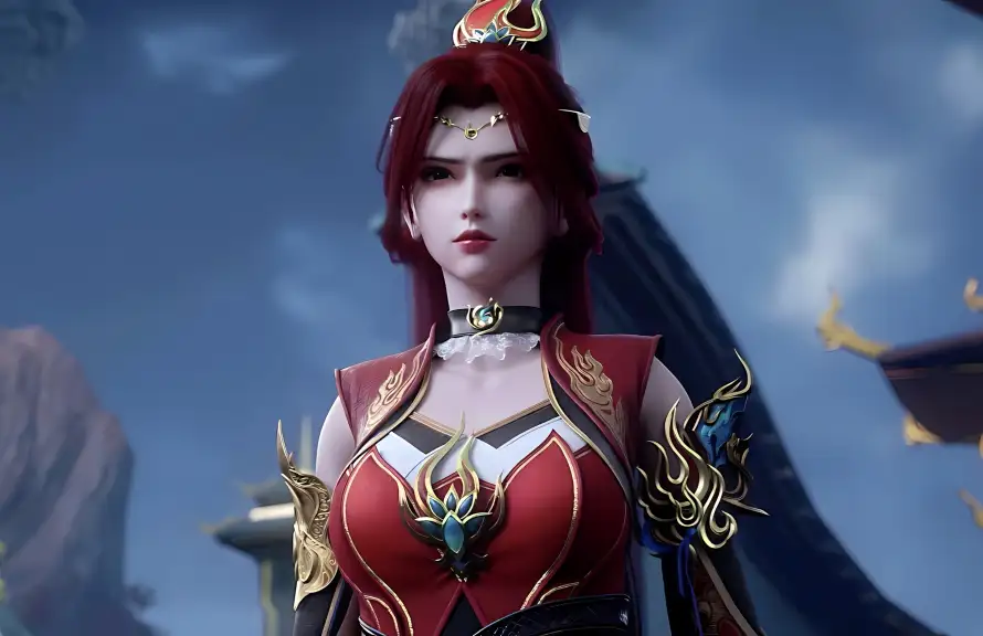 4k红发壁纸 - 唐火儿 - 3D建模 - 动画角色「哲风壁纸」 4k红发壁纸 - 唐火儿 - 3D建模 - 动画角色「哲风壁纸」