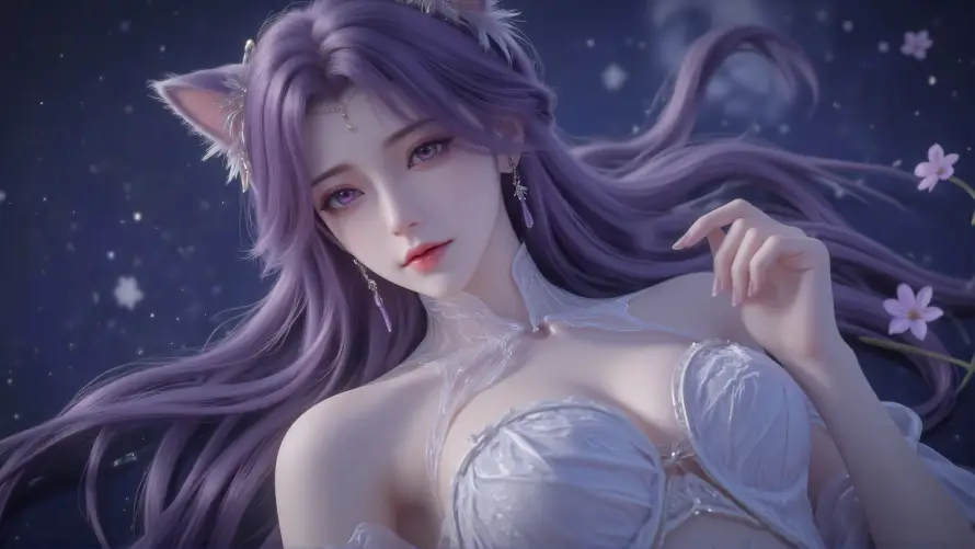 4k云曦壁纸 - 仙侠 - 星空 - 梦幻「哲风壁纸」