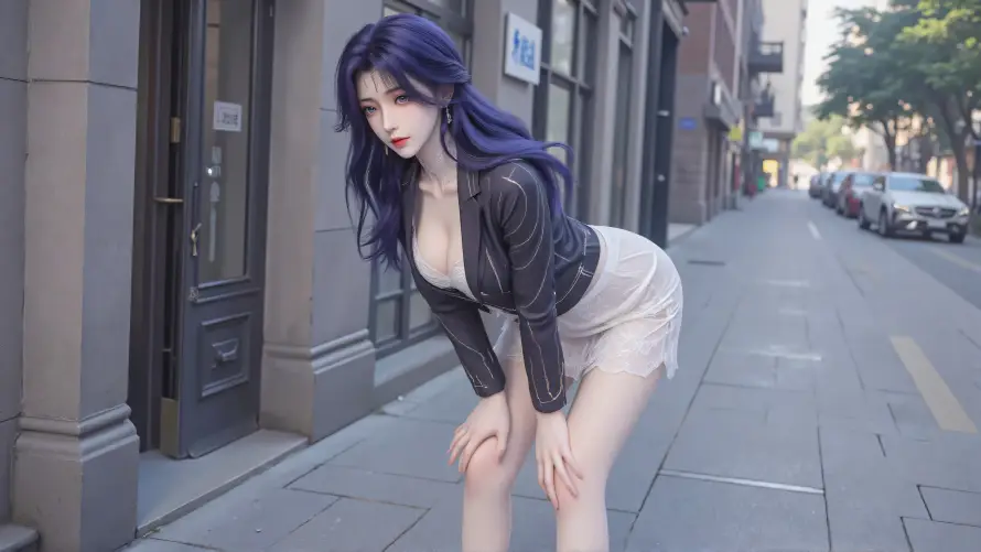 4k云曦壁纸 - 建筑 - 树木 - 车辆「哲风壁纸」