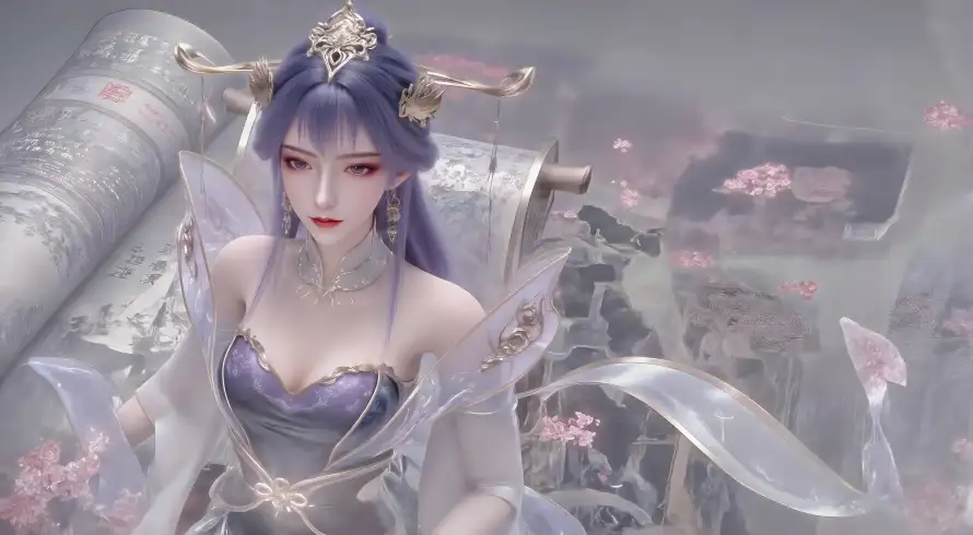 4k仙侠壁纸 - 卷轴 - 天穹 - 梦幻「哲风壁纸」