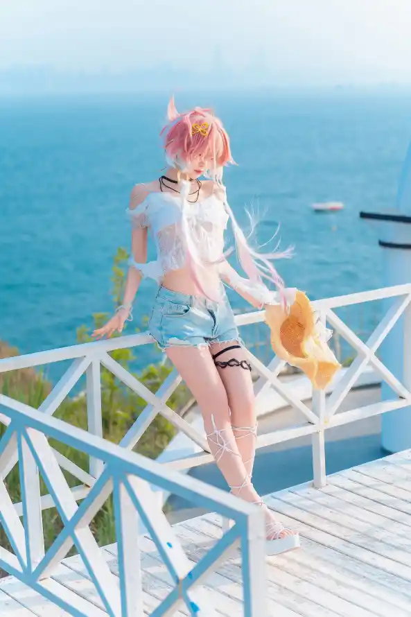 4k写真壁纸 - 水 - 夏日 - 栏杆「哲风壁纸」