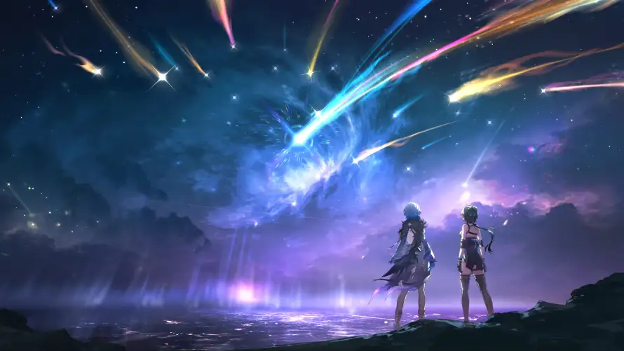 4k夜晚壁纸 - 夜空 - 星云 - 星空「哲风壁纸」