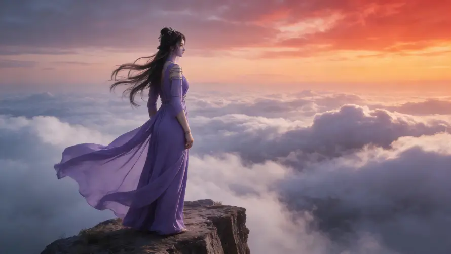 4k5K壁纸 - 云海 - 天空 - 悬崖「哲风壁纸」