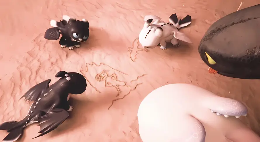 4k光煞壁纸 - 龙 - 动画 - 卡通「哲风壁纸」