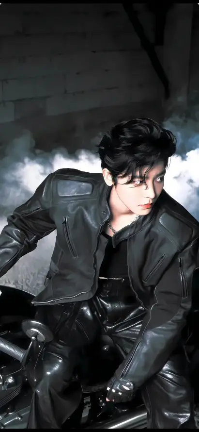 4k冷峻壁纸 - 时尚 - 明星 - 机车「哲风壁纸」