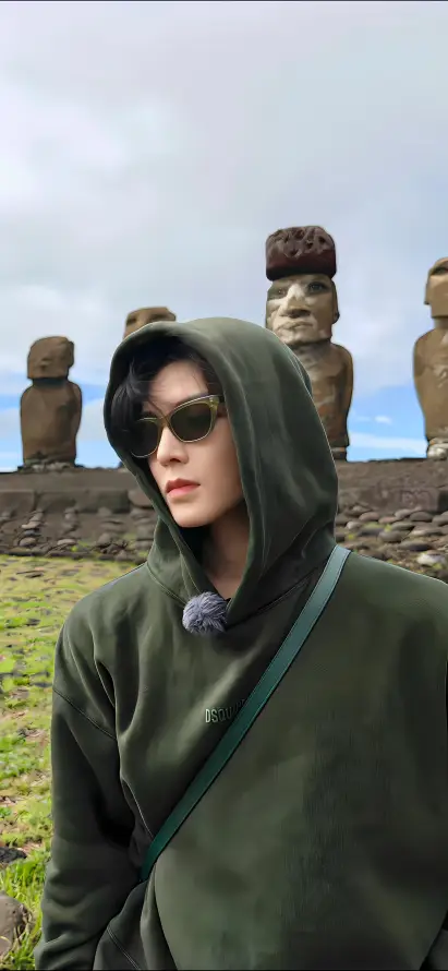 4k休闲壁纸 - 墨镜 - 天空 - 帅气「哲风壁纸」