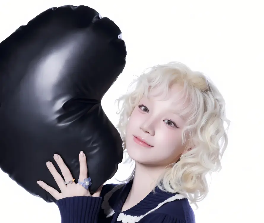 4k偶像壁纸 - 单人 - 卷发 - 可爱「哲风壁纸」