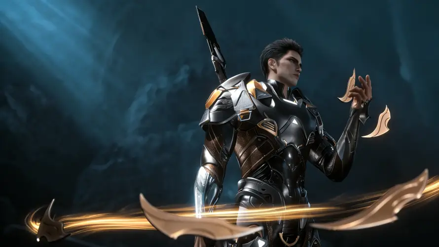 4k光影壁纸 - 国漫 - 宇宙 - 战士「哲风壁纸」