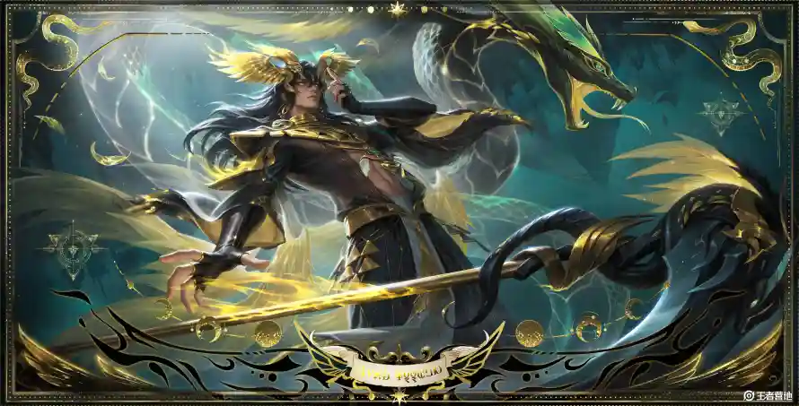 4k古风壁纸 - 龙 - 战斗 - 暗绿「哲风壁纸」