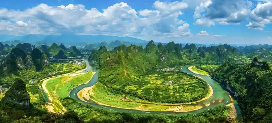 4k山水壁纸 - 峰林 - 广西 - 桂林「哲风壁纸」