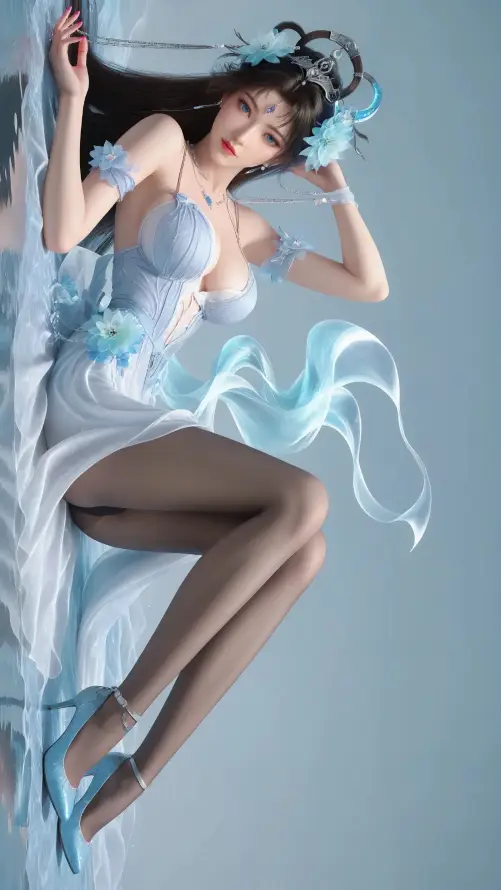 4k动漫壁纸 - 壁纸 - 艺术 - 长发「哲风壁纸」