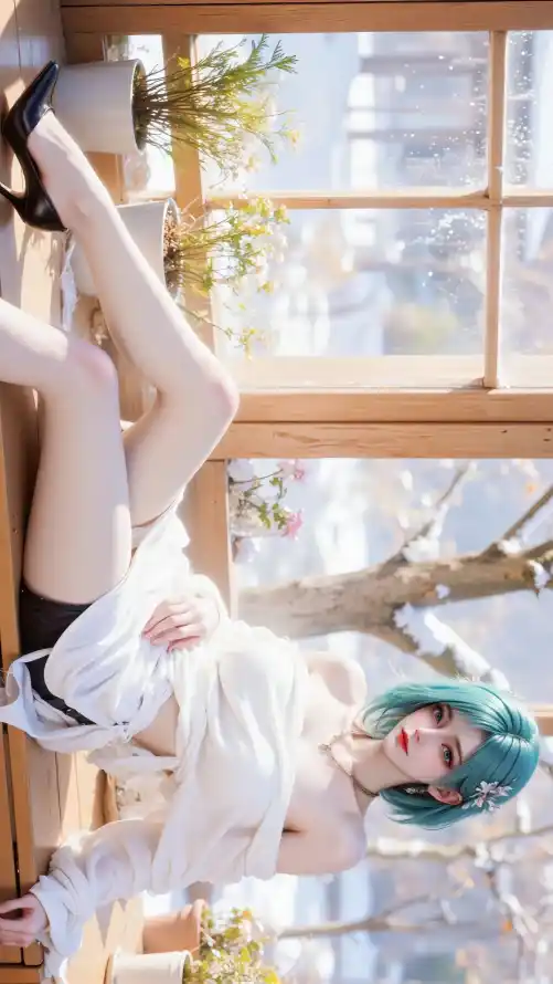 4k动漫壁纸 - 坐姿 - 壁纸 - 室内「哲风壁纸」