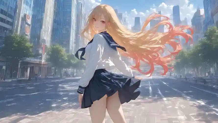 4k动漫壁纸 - 壁纸 - 少女 - 建筑「哲风壁纸」 4k动漫壁纸 - 壁纸 - 少女 - 建筑「哲风壁纸」