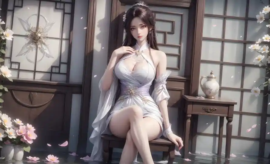 2k动漫壁纸-二次元与古装-中式建筑免费下载「哲风壁纸」