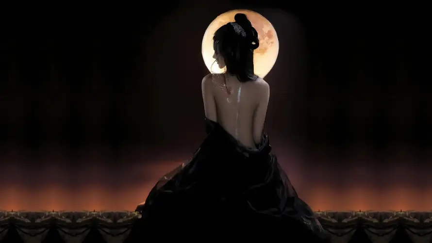 2k剪影壁纸-暗色调壁纸和古风-东方美学热门的壁纸「哲风壁纸」