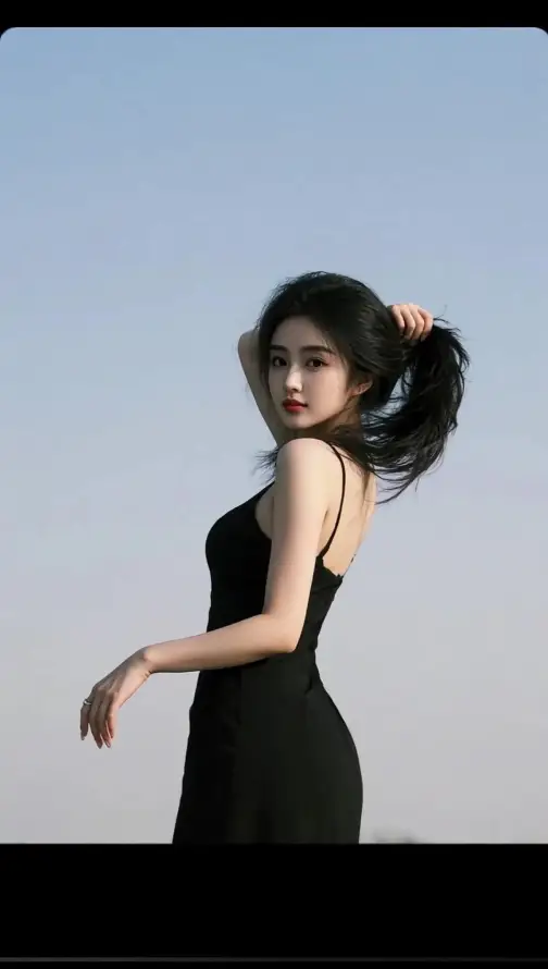 4k优雅壁纸 - 侧身 - 性感 - 户外「哲风壁纸」