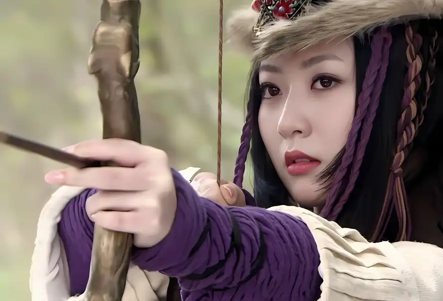 4k古装壁纸 - 古风 - 头饰 - 射箭「哲风壁纸」