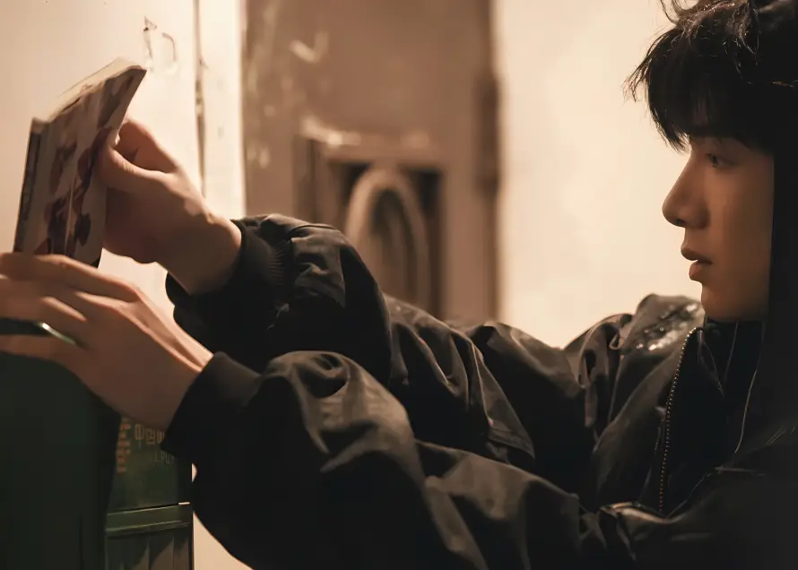 4k信件箱壁纸 - 旧楼道 - 白敬亭 - 老楼道「哲风壁纸」