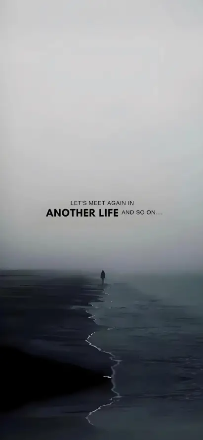 4k意境壁纸 - 暗调 - 沙滩 - 海洋「哲风壁纸」