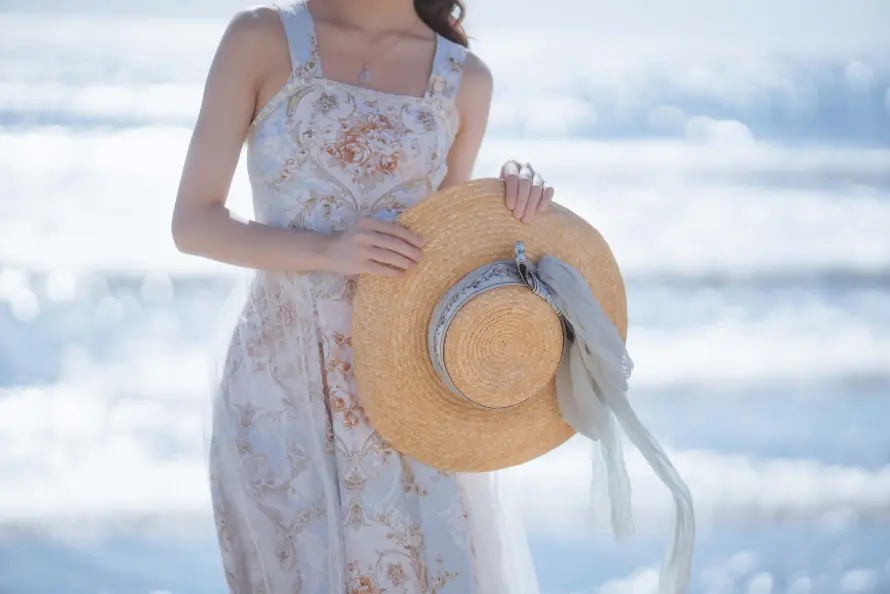 4k休闲壁纸 - 夏日 - 女性 - 帽子「哲风壁纸」