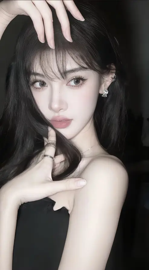 4k优雅壁纸 - 妆容 - 性感 - 戒指「哲风壁纸」