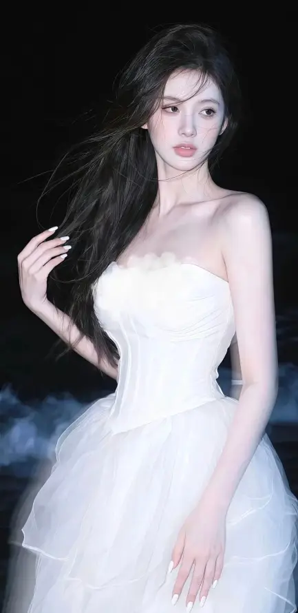 4k人像壁纸 - 优雅 - 夜景 - 女性「哲风壁纸」