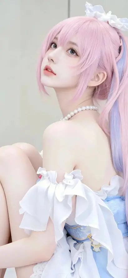 4k深景壁纸 - Ios - 室内背景 - 清新少女「哲风壁纸」