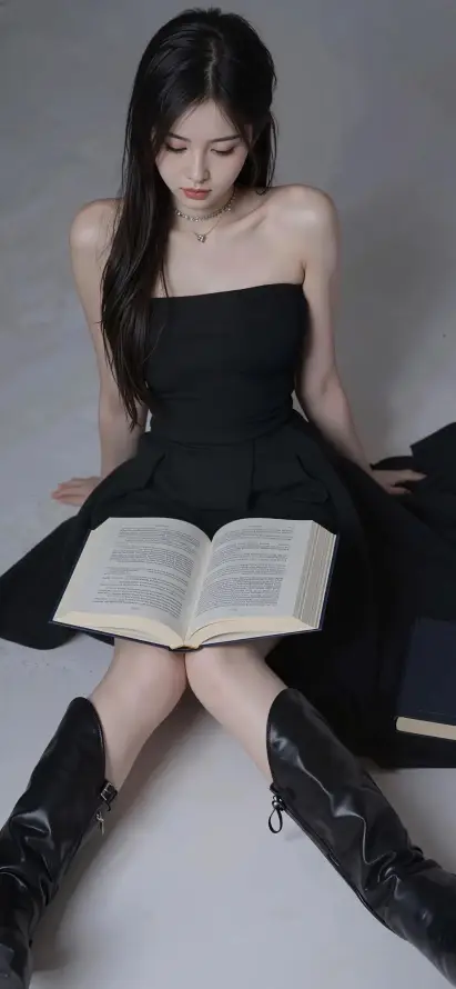 4k休闲壁纸 - 优雅 - 坐姿 - 女性「哲风壁纸」