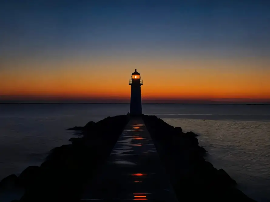 4k傍晚壁纸 - 壁纸 - 宁静 - 日落「哲风壁纸」