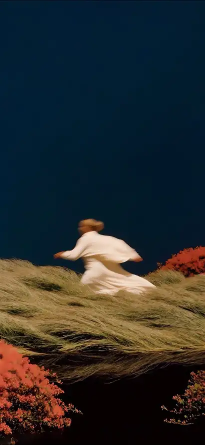 4k奔跑壁纸 - 户外 - 红花 - 自由「哲风壁纸」