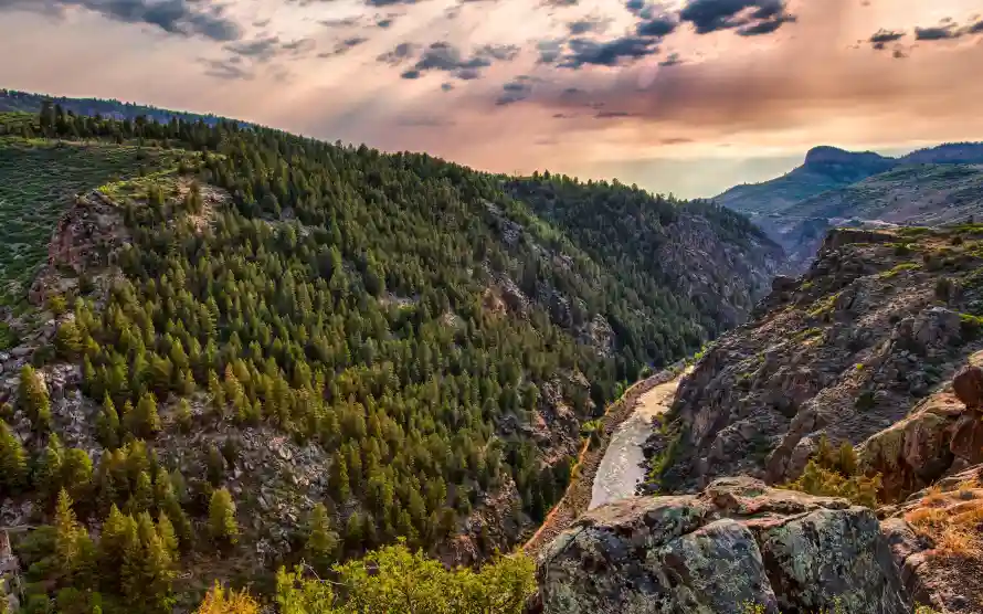 4k壁纸壁纸 - 天空 - 山脉 - 山谷「哲风壁纸」