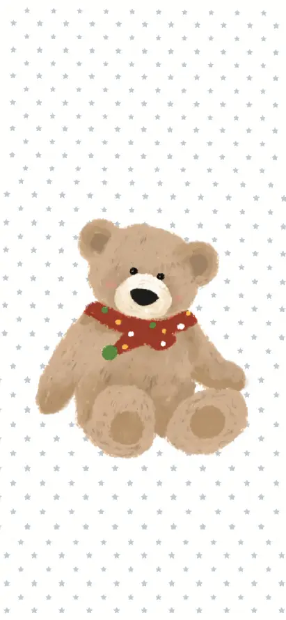 4k儿童壁纸 - 卡通 - 可爱 - 小熊「哲风壁纸」