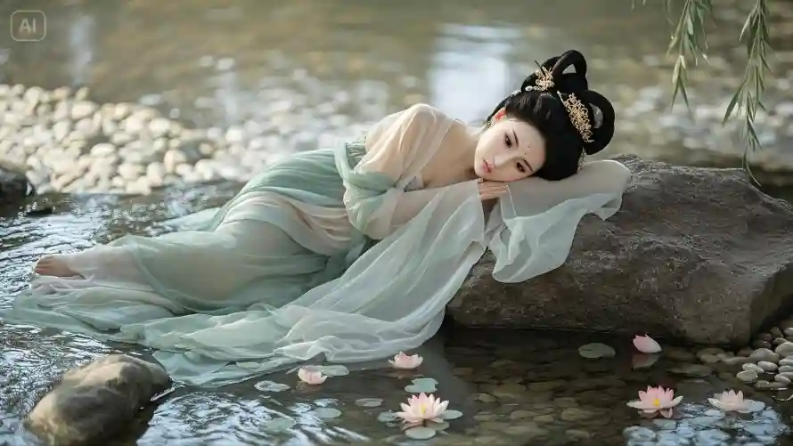 4k古装壁纸 - 4 - 古风 - 水边「哲风壁纸」