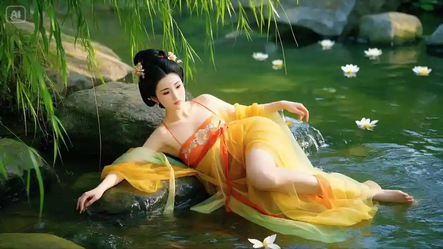 4k古装壁纸 - 9 - 柳树 - 水边「哲风壁纸」