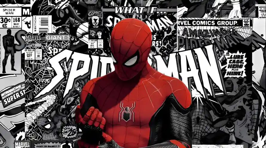 2k插画壁纸-蜘蛛侠 - 漫威-漫威宇宙免费下载「哲风壁纸」