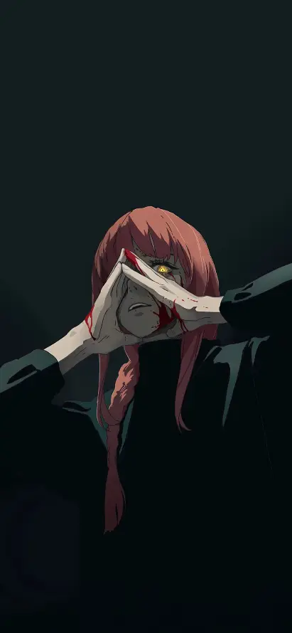 4k粉发壁纸 - 邪魅 - 长发 - 玛奇玛「哲风壁纸」