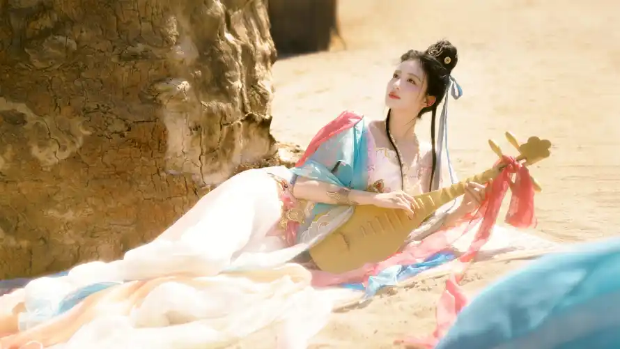 4k古装壁纸 - 古风 - 敦煌 - 汉服「哲风壁纸」