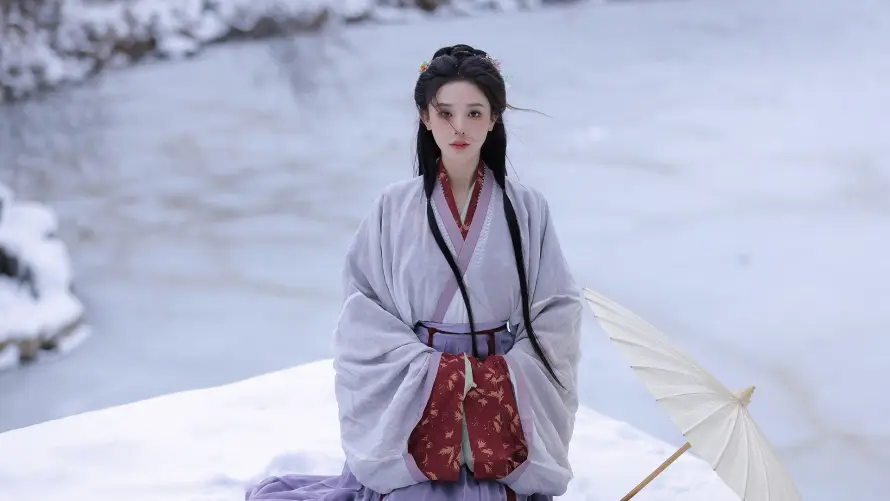 4k冬日壁纸 - 雪 - 古装 - 古风「哲风壁纸」