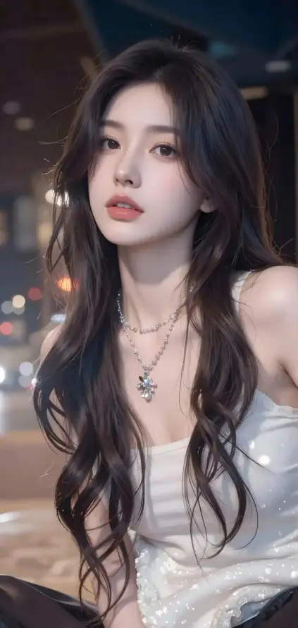 4k夜晚壁纸 - 夜景 - 美女 - 街景「哲风壁纸」